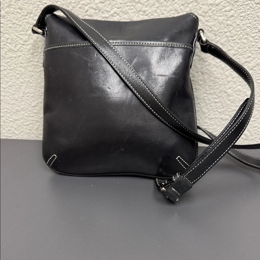 Vintage Coach Black Flap SoHo Leatherwear Messenger/Crossbody - Picture 6 of 10